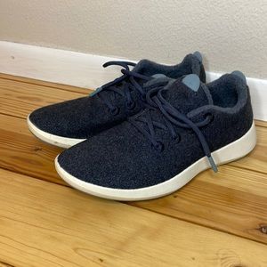 Allbirds navy blue casual sneakers